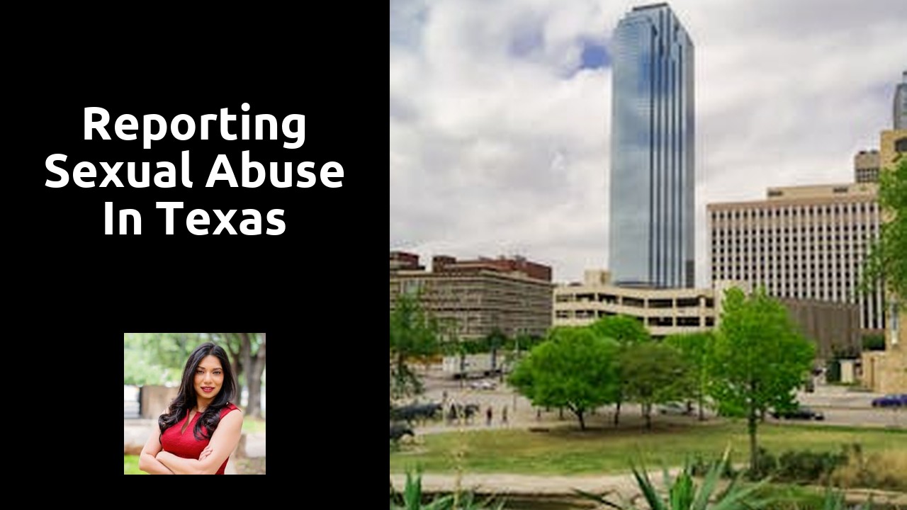 Reporting Sexual Abuse in Texas